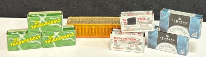 .22 LR Ammo: Remington Thunderbolt, Winchester Super-X, Federal Champion, 450 Rounds