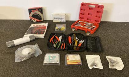 Motorcycle Tool & Parts - Honda CRF250F Service Manual, Barnett Clutch, Coober 300 TPI, Tool Sets