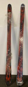 K2 AK Enemy 188 Cm Freeride Skis, 105-79-95mm Dimensions, No Bindings, Serial# C02140188