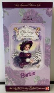 Barbie Holiday Traditions 1996 Special Edition Hallmark Exclusive - First In Holiday Homecoming Series