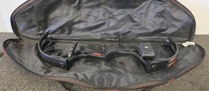 Bear Archery Brave Youth Compound Bow, 15-25 lb Draw, Genesis Plano Case, Arrow Rest, Quiver