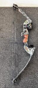 PSE Mini-G Compound Bow, 40 lbs Draw Weight, 27" Draw, 35" ATA, Mossy Oak, Sight Included