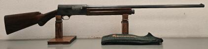 Browning Auto-5 Light Twelve 12 Ga, 28" Barrel, Belgian FN, Serial 313296, Engraved, Walnut