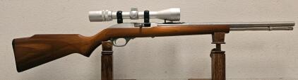 Marlin Model 60SB Stainless .22 LR Semi-Auto Rifle, Micro-Groove Barrel, Scope, SN: 95446503