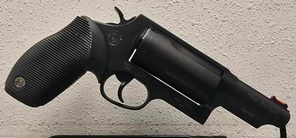 Taurus Judge 4510 Revolver .45 Colt/.410, 3" Barrel, Fiber Optic Sight, Original Box, SN IN991558