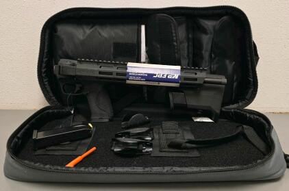 Smith & Wesson M&P FPC 10mm Folding Carbine, 16.25" Barrel, 2 Mags, Case, VC10983 BC2794