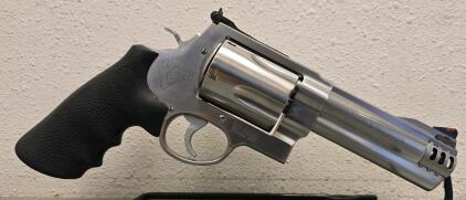 Smith & Wesson 460V Revolver 5" .460 S&W Magnum, Stainless, 5-Shot, Muzzle Brake, Serial #: CPJ8782
