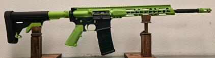 Matrix Arms/Anderson AM-15 AR-15 Rifle, 16" Barrel, Multi-Cal, Green/Black, S/N 19178162