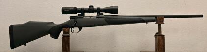 Weatherby Vanguard 7mm-08 Rem Bolt-Action Rifle, Burris Scope, Howa Japan, Synthetic Stock, SN: VB384960