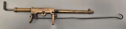 Taylor Fur Getter Animal Trap, F.C. Taylor Fur Co., St. Louis MO, Pat. 1914, Serial #1983