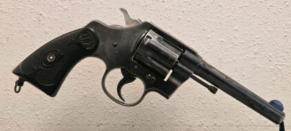 Colt Army Special .32-20 WCF Revolver, 6" Barrel, Serial #473065, Blued, Lanyard Ring