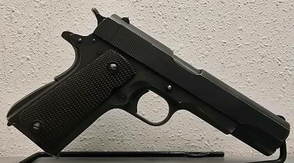 Colt M1911A1 U.S. Army .45 ACP, WWII 1943, Serial 1200943, Original Markings, Parkerized Finish