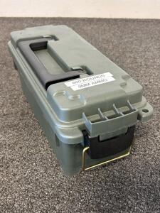 Winchester 9mm Luger FMJ, 115gr, 800 Rounds, Bulk Brass, Plastic Ammo Can