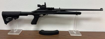 Ruger 10/22 .22 LR Semi-Auto Rifle, Synthetic Adjustable Stock, Red Dot, SN: 820-69934