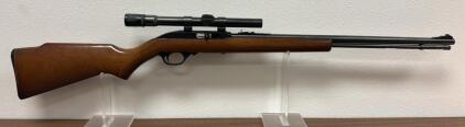 Marlin Model 60 .22 LR Semi-Auto Rifle, Micro-Groove Barrel, Hardwood Stock, Scope, SN 10306592