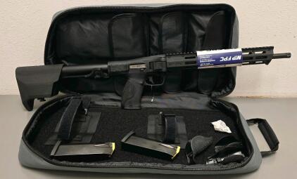 Smith & Wesson M&P FPC 10mm Folding Carbine, 16.25" Barrel, Double Stack Magazines, Soft Bag, VC10988 BC2794