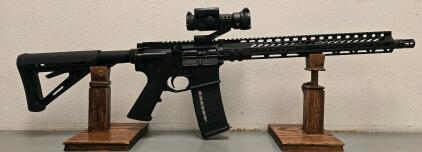 REV Tactical AR-15, 16" Barrel, Magpul MOE Stock, Vortex Red Dot, Multi-Cal 5.56/.223, SN HK0079