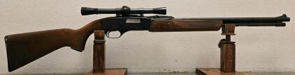 Winchester Model 275 Pump-Action Rifle, .22 WMR, 22" Barrel, Scope, SN: 109551