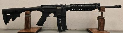 Mossberg International 715T .22 LR Semi-Auto Rifle, Collapsible Stock, Rail, Flashlight