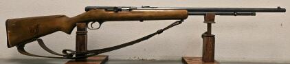 Western Field Model 59A .22 LR Bolt-Action Rifle, 24" Barrel, Tube Magazine, Iron Sights