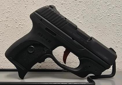 Ruger LC9 9mm Pistol, Crimson Trace Laser, Red Trigger, Serial 320-50049, 7+1 Rd, 3.12" Barrel