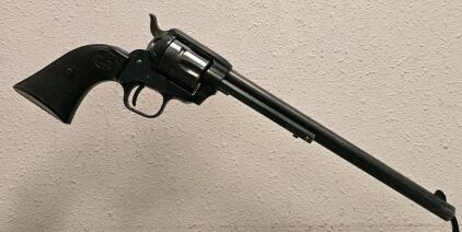 Colt Single Action Buntline Scout .22 LR Revolver, 9.5" Barrel, 1963, SN 63441F, Blued