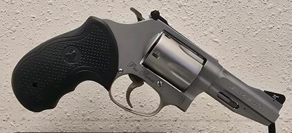 Smith & Wesson Model 60-15 Pro Series .357 Magnum Revolver, 3" Barrel, Trijicon Night Sight, CZW0024