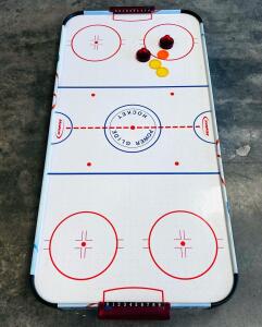 Halex Power Glide Tabletop Air Hockey 40" x 20" &ndash; 2 Pushers, 3 Pucks, Manual Scoring