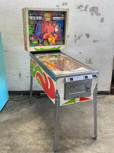 Gottlieb Wild Life 1969 Electro-Mechanical Pinball Machine, Jungle Theme, 1-2 Players, Keys Included (Tested and Fully Functions) 28"x 52"x 68-3/4"