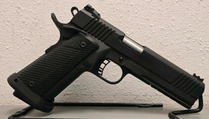 Rock Island Armory M1911 A2 FS Tactical 9mm Pistol, 5" Barrel, Serial RIA2387370, Case, Magazine