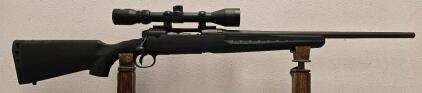 Savage Axis Bolt-Action Rifle .243 Win, 22" Barrel, Black Synthetic Stock, Bushnell Scope, SN J762403