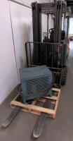 Toyota 5FBCU25 Electric Forklift, 36V, 4,960 lb Cap, Sideshifter, 189" Lift, Charger, 5,126 hrs - 3