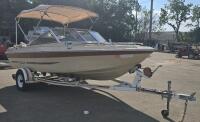 1986 17ft Tempo Seaswirl Boat And Trailer - 3
