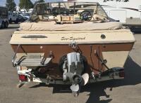 1986 17ft Tempo Seaswirl Boat And Trailer - 8