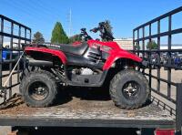 (2) 2008 Polaris Trail Boss 330 4-Wheelers And Trailer - 3