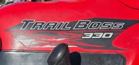 (2) 2008 Polaris Trail Boss 330 4-Wheelers And Trailer - 6