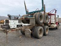 LOCATED IN LEWISTON - 1995 Kenworth T800 Log Truck w/Piggybacked Log Trailer Trailer Vin # 1PLA02828JWL87600 - 5
