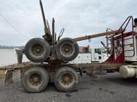 LOCATED IN LEWISTON - 1995 Kenworth T800 Log Truck w/Piggybacked Log Trailer Trailer Vin # 1PLA02828JWL87600 - 10