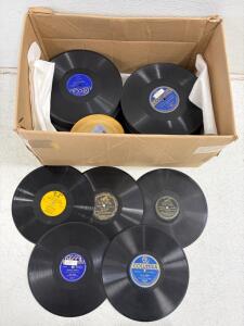 Vintage 78 RPM Shellac Records Lot &ndash; Decca, Columbia, Victor, Jazz & Pop, 10"