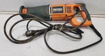 (1) RIDGID Corded Reciprocating Saw