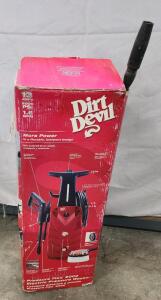(1) Dirt Devil Pressure Washer (1) Flat Top Griddle Cooking Plate