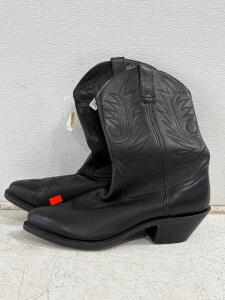 Cavander&rsquo;s Durango Lady Rebel RD4100 Women&rsquo;s 11&rdquo; Black Western Boots, Size 10M, Leather, New w/ Tags