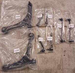 Front Suspension Kit for Toyota Camry 02-06, Avalon, Lexus ES300/ES330: Control Arms, Tie Rods, Links