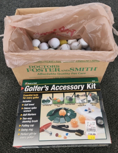 Golf Accessory Kit & Balls