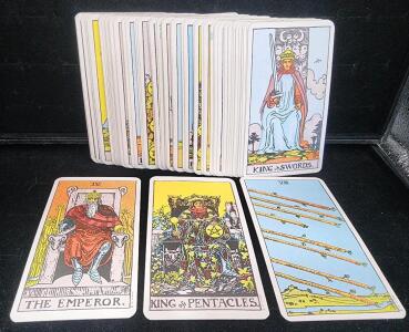 (1) Set of Rider-Waite Tarot Cards
