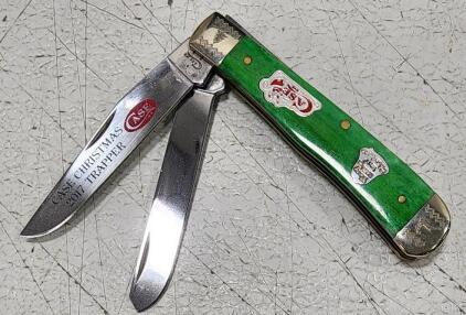 (1) Case XX Christmas 2024 "Magician" Pattern Pocket Knife