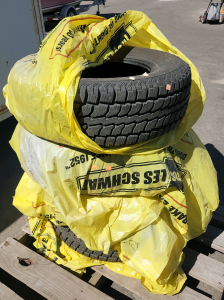(4) Studded Snow Tires