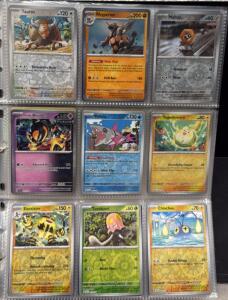 Huge Binder Of 160+ Pok&eacute;mon Cards W/ Tons Of Holos And Rares