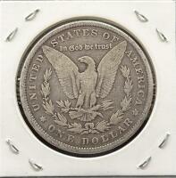 1880 Morgan Silver Dollar, Philadelphia Mint, 90% Silver, Circulated Condition - 2