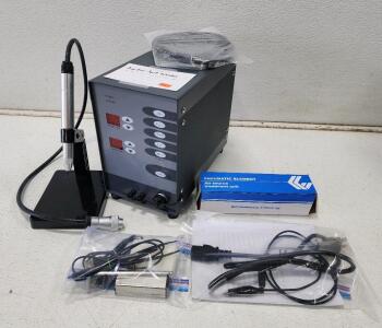 (1) CNC Pulse Argon Arc Jewelry Spot Welding Machine W/ Accessories